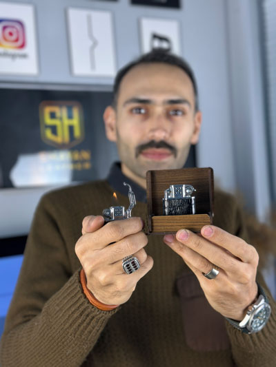 فندک چرمی