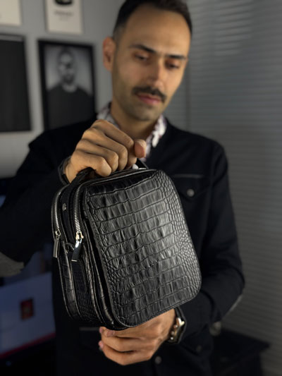 کیف دوشی مردانه (جنوا 2 سایز کوچک)