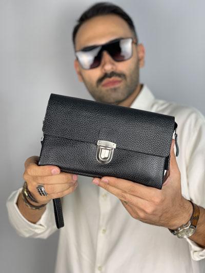 کیف مدارک مردانه قفل دار